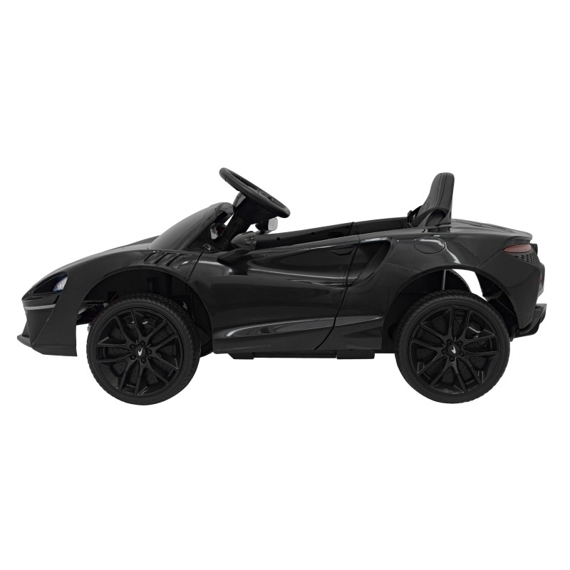 McLaren auto na akumulator dla dzieci Czarny + Napęd 4x4 + Pilot + Wolny Start + EVA + Audio LED