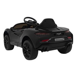 McLaren auto na akumulator dla dzieci Czarny + Napęd 4x4 + Pilot + Wolny Start + EVA + Audio LED