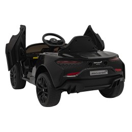 McLaren auto na akumulator dla dzieci Czarny + Napęd 4x4 + Pilot + Wolny Start + EVA + Audio LED