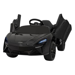 McLaren auto na akumulator dla dzieci Czarny + Napęd 4x4 + Pilot + Wolny Start + EVA + Audio LED