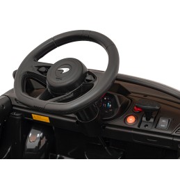 McLaren auto na akumulator dla dzieci Czarny + Napęd 4x4 + Pilot + Wolny Start + EVA + Audio LED