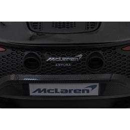 McLaren auto na akumulator dla dzieci Czarny + Napęd 4x4 + Pilot + Wolny Start + EVA + Audio LED