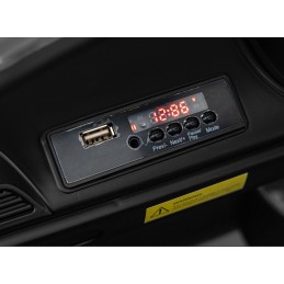 McLaren auto na akumulator dla dzieci Czarny + Napęd 4x4 + Pilot + Wolny Start + EVA + Audio LED