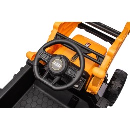 Pojazd Koparka JCB Żółty