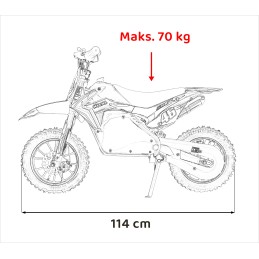 Pojazd Motor RENEGADE 50R Zielony