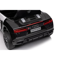 Audi R8 Policja na akumulator dla dzieci + Pilot + EVA + Wolny Start + MP3 LED