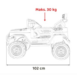 Pojazd Off-Road CLIMBER Różowy