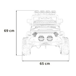 Pojazd Off-Road CLIMBER Różowy
