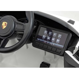 Pojazd Porsche Spyder RS 718 Biały sportowy samochód